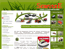 Tablet Screenshot of motorschulte.de